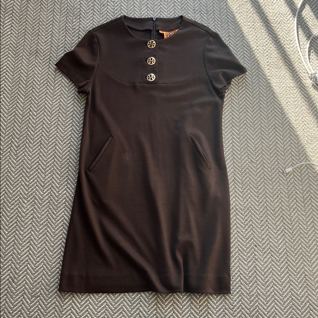 Tory Burch Brown Mini Dress